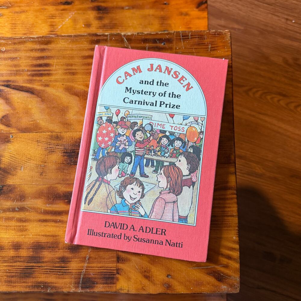 Vintage 1984 Cam Jansen & The Mystery Of The Carnival Surprise Hardcover Book